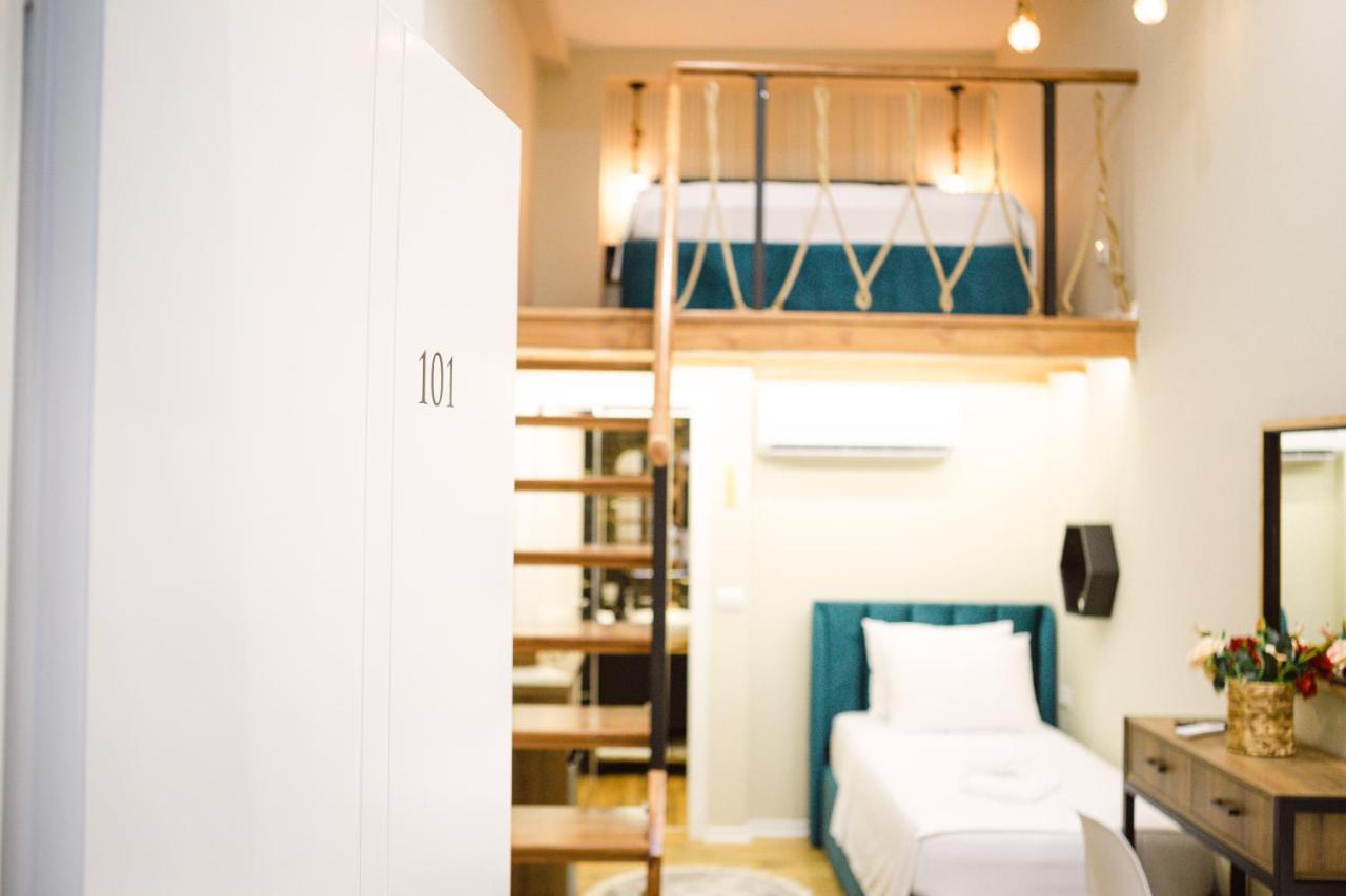 Duplex Rooms Корча Екстериор снимка